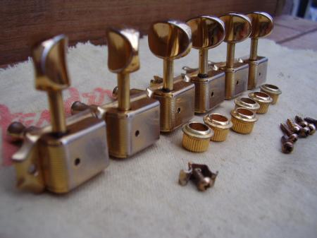 1995 Cunetto John Cruz 57 mary Kaye Fender Strat Gold Reliced Kluson Tuners & Tree