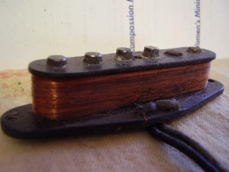 1959 ORIG NECK PICKUP 6.07k STRONG BELL TONE