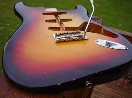 1960 RELIC CUSTOM SHOP BODY PACKAGE