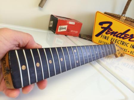 1962 FENDER STRATOCASTER SEPT 62 NECK 