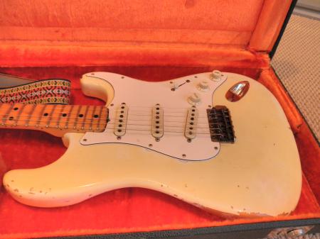 1968 Orig White Maple Cap Fender Stratocaster