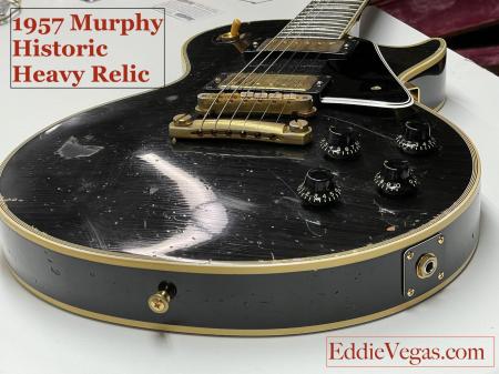 1957 Gibson Les Paul Custom MURPHY LAB ULTRA HEAVY AGED