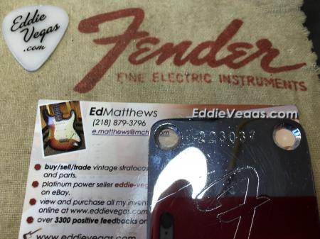 1968 Original Fender Strat or Tele Neck Plate