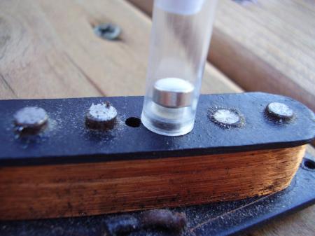 1957 ORIG FENDER STRATOCASTER NECK PICKUP