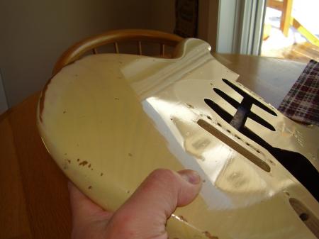 1957 CUNETTO MARY KAYE BLOND FENDER STRAT BODY