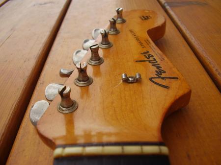 1963 ORIG FENDER STRATOCASTER JAN 63 B NECK WITH TUNERS
