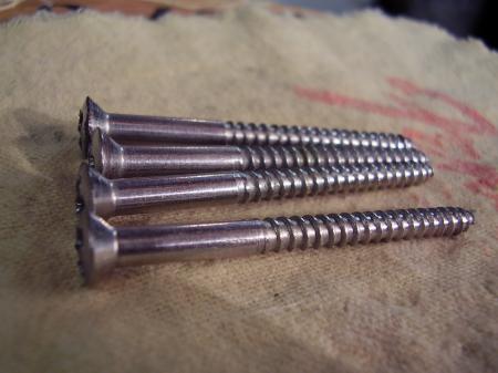 1956 ORIG FENDER STRAT NECK SCREWS
