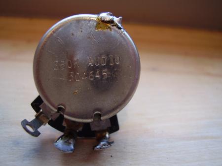 1956 ORIG FENDER STRAT POT