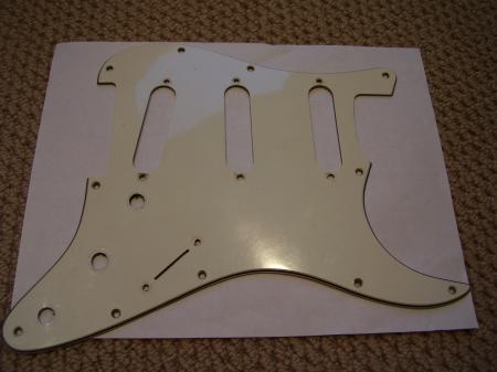 1974 ORIGINAL EXCELLENT FENDER STRAT PICKGUARD