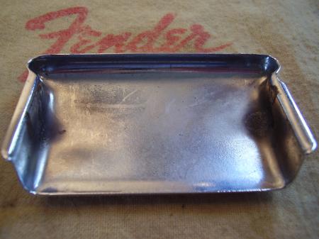 1963 ORIG FENDER STRAT ASH TRY BRIDGE COVER