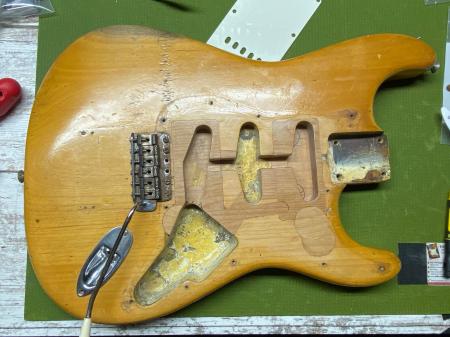 1968 Fender Stratocaster Body