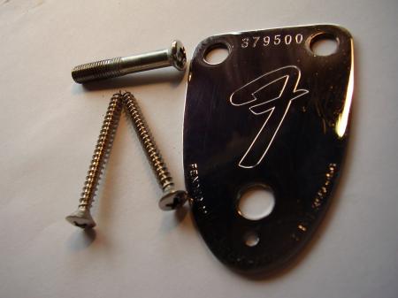 1973 MINT FENDER STRAT NECK PLATE