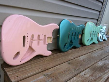 Fender Custom Shop Relic Bodies Custom Color