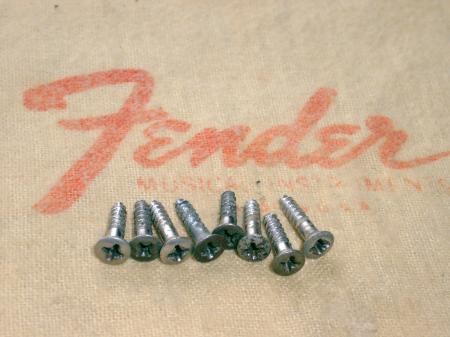 1957 ORIG 8 PICKGUARD SCREWS SUPER RARE!
