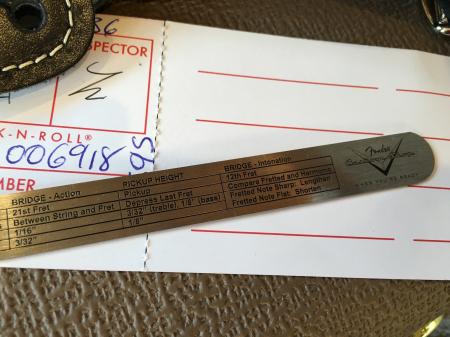 1963 Fender Strat Relic 2015 Custom Shop Sea Foam Green Sparkle Finish!! RARE!!!