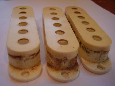 1959 ORIG FENDER STRATOCASTER Pickup Covers