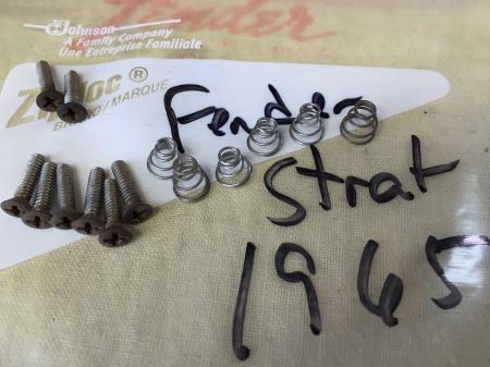 1965 Orig Fender Strat Pickup & 3 Way Screws Etc