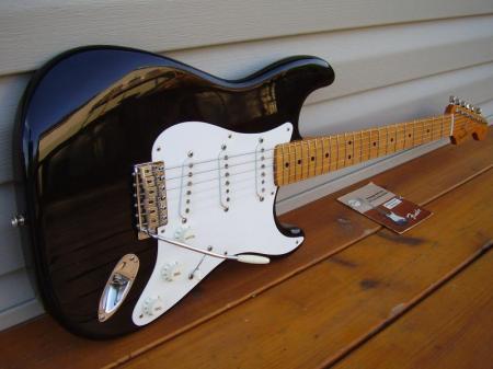 1957 Fullerton Black Fender Stratocaster 1984 USA BODY