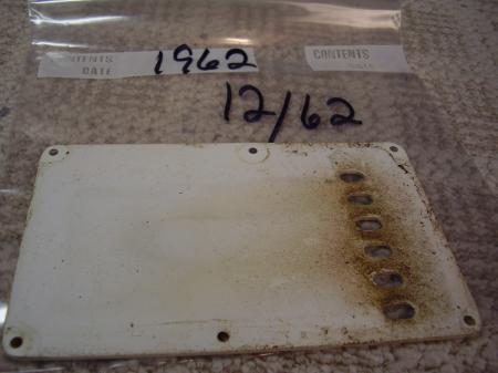 1962 12/62 FENDER STRAT BACK TREMOLO COVER