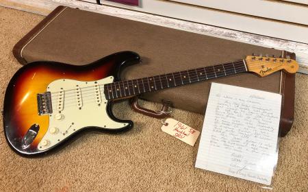1961 Fender Stratocaster With SRV Braggin Rights