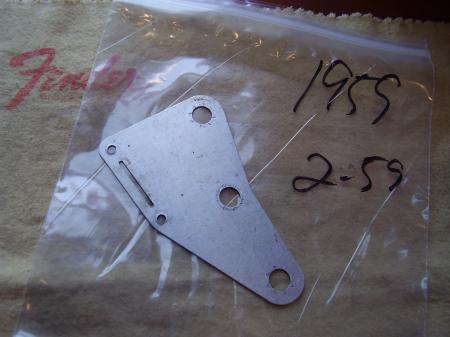 1959 2-59 ORIG FENDER STRAT PICKGUARD SHIELD