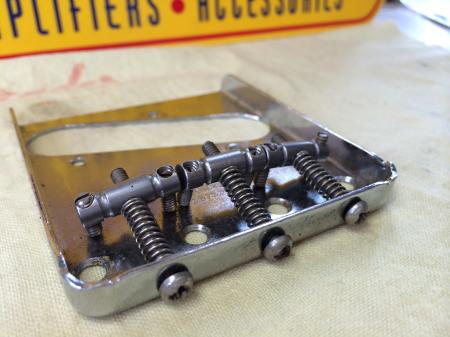 1967 ORIG FENDER TELECASTER BRIDGE ALL ORIGINAL