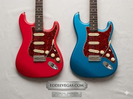 1961 FENDER STRATOCASTER LAKE PLACID BLUE BODY