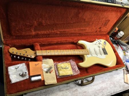 1957 USA RI 1982 Fullerton White Fender Stratocaster 