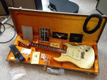 1960 NEW FENDER Heavy Relic CUSTOM SHOP Stratocaster GOLD Sparkle