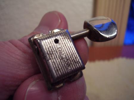 1958 ORIG SINGLE LINE KLUSON STRAT TUNER #2