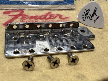 1962 Fender Strat Left Handed Tremolo Bridge Top Plate