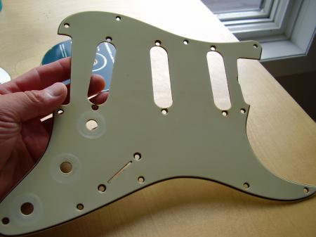 1959-62 GREEN NITRO PICKGUARD
