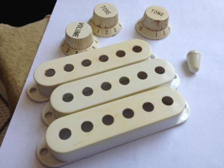 1960 Cunetto Fender Strat Parts 1996-99