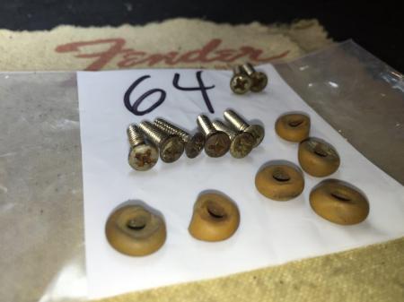 1964 Fender Strat Pickups Screws Hardware