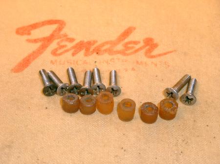 1959 ORIG FENDER STRAT PICKUP SCREWS