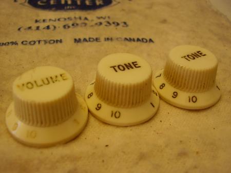 1966 Fender Strat Vol & Tone Nobs