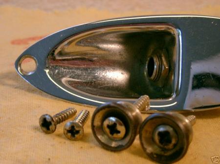 1962 FENDER STRATOCASTER OUTPUT JACK SCREWS & MORE