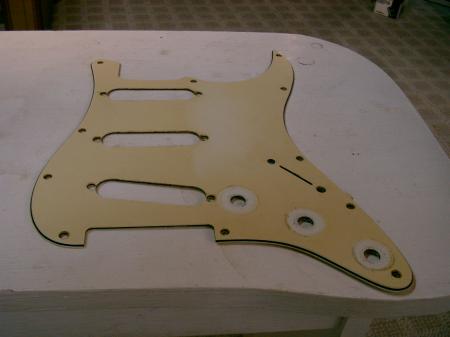 1971 ORIG FENDER STRAT PICKGUARD