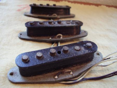 1970 ORIG FENDER STRATOCASTER PICKUPS*SWEET TONE CITY*