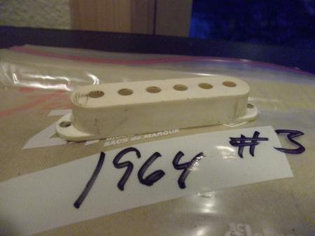 1964 ORIG PRE CBS FENDER STRAT Pickup Cover #3