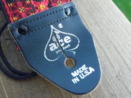 1969 Hippy Jimi Hendrix ACE Strap & Elvis Used Same
