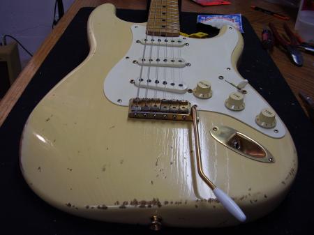 1995 CUNNETTO FENDER MARY KAYE 1957 RELIC STRAT LOW SER#