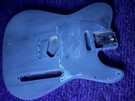 1968 Pink Paisley Fender Telecaster Original Clear Acrylic  PickGuard 
