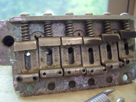 FULLERTON 1982-1984 65/57 RI USA FENDER STRAT BRIDGE