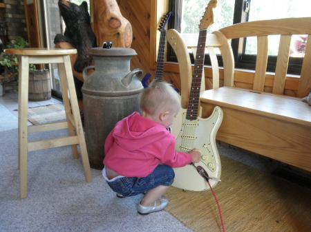 Never to early to train......