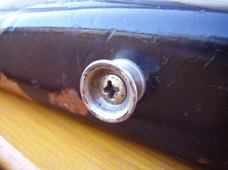 1956 12/56 ORIG STRAP BUTTONS FENDER STRAT