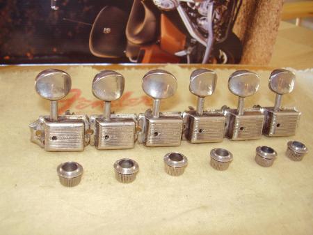 1956 ORIG FENDER STRATOCASTER TUNERS & FURRELS