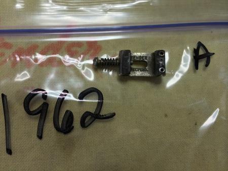 1962 Orig Pat Pend Fender Strat Saddle A String