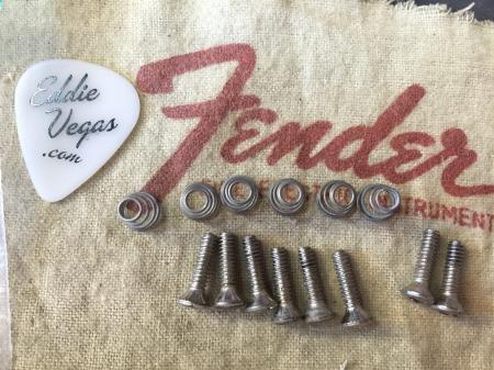 1969 Original Pickup Screws Springs & 3 Way Screws Fender Stratocaster