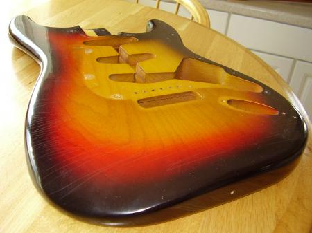 1963 ELLIOT MECANIC/ TOM MURPHY FINISH 1980s STRAT BODY